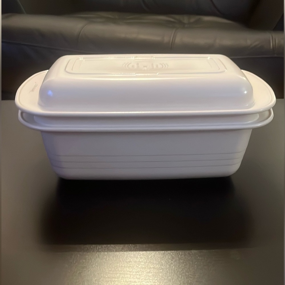Vintage Tupperware Ultra 21 bake Pan (2 piece set, oven and microwave)